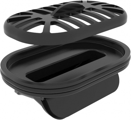 ������� ����� Pestan Confluo Frameless Line 950 black glass