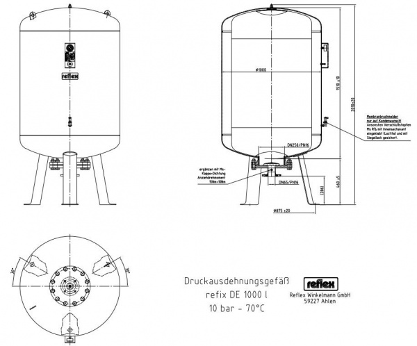 Reflex Refix DE 1000/1000 (10 ���), ��� ���������������� ����������, ���. 7311405