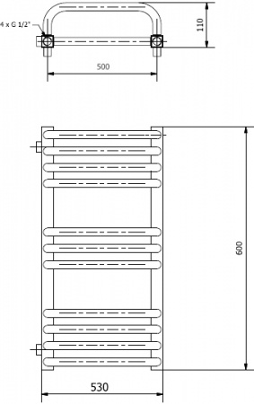 ����������������� ������������� Luxrad Salto Max 063474 60�53 L, �����, �������������� selmo smart