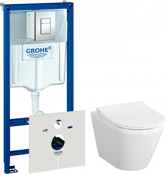 ��������  ������� ����������� ��� �������� Grohe Rapid SL 38775001 4 � 1 � ������� ����� + ���� ��� ������� ���������� VitrA Integra 7040B003-0075 + �