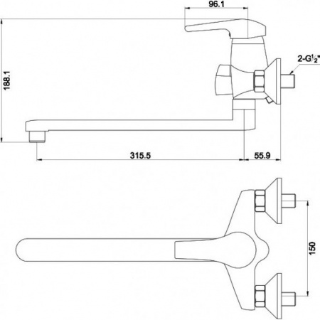  Timo Classic 0045Y-CRchrome 