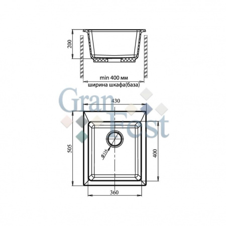 ����� �������� GranFest Practic GF-P505 �����