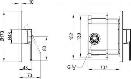  Villeroy & Boch Architectura TVS10335200061  