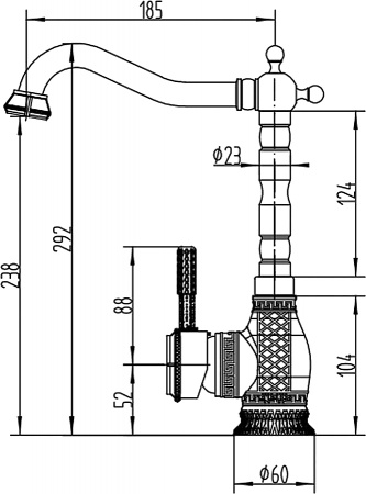  Zorg Antic A 313K-BR   