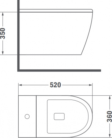 Унитаз подвесной TEKA Manacor 117320002 rimless с микролифтом Унитаз подвесной TEKA Manacor 117320002 rimless с микролифтом