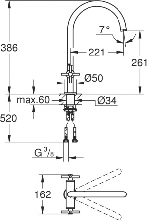  Grohe Atrio New 30362AL0   