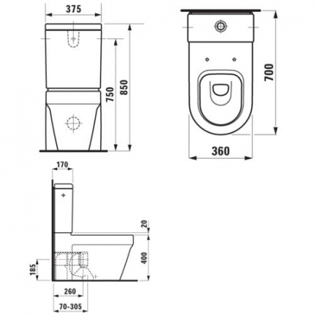    Laufen Form 2767.3.000.291.1
