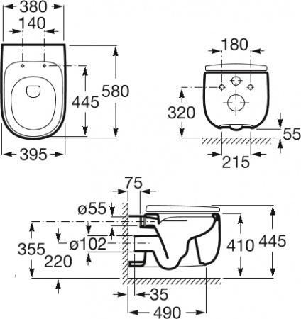 ������ ��������� Roca Beyond 3460B7640 onix
