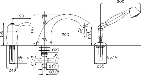  Migliore Lem Swarovski ML.LEM-1950K.CR   , 
