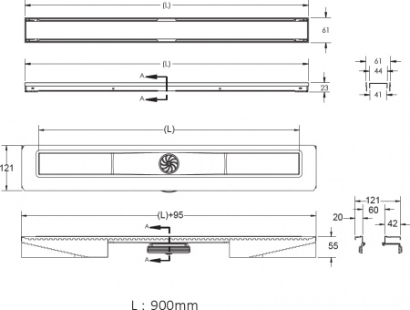 ������� ����� Berges Wasserhaus C1 Norma 090040 90 ��