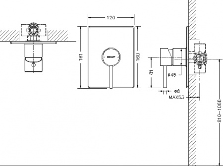  Bravat Arc F860CP-SET   ,  