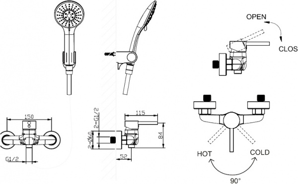  Bravat Slim TF9332366CP-01-RUS  