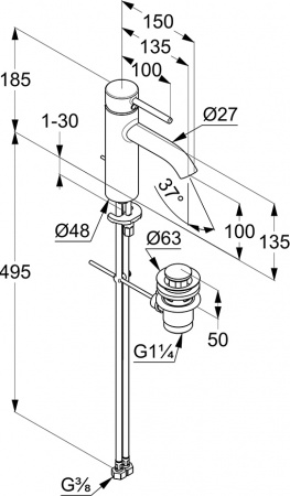  Kludi Bozz 382800576  