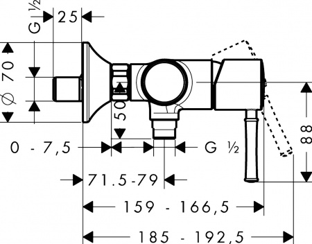  Hansgrohe Talis Classic 14161000  