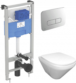    Jacob Delafon Modern Life E77725-0 + -   +  Ideal Standard ProSys 120P R027767 +   