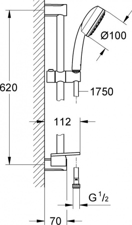 ������� �������� Grohe Tempesta Cosmopolitan 26083002