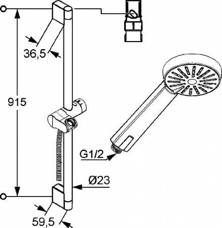   Kludi A-QA 6564005-00