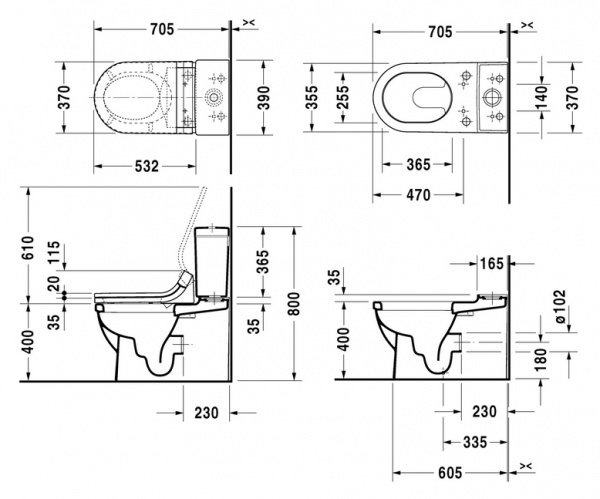 - Duravit Starck 3 214159