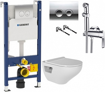 ��������  ������ ��������� Bien Ion ������������ + ������� ����������� ��� �������� Geberit Duofix Delta 458.124.21.1 3 � 1 � ������� ����� + ��������