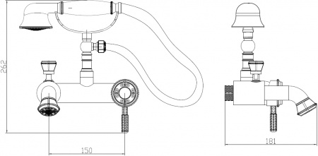  Bronze de Luxe Windsor 10419    