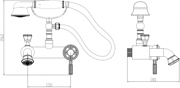  Bronze de Luxe Windsor 10419    