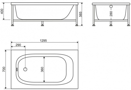   BelBagno BB101 130x70