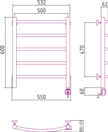 ������������� ����������������� ������� ������ 600�500 ��� ������ ���. 00-0501-6050