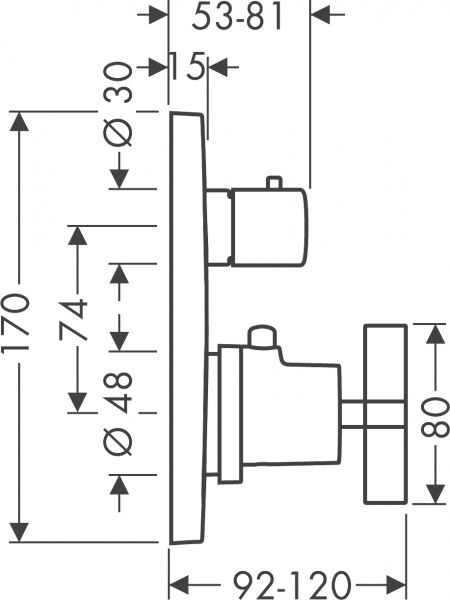  Axor Citterio 39725000    , 