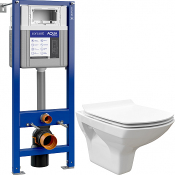     STWORKI  Clean On DPL EO slim 63428  +     Cersanit Aqua Smart M 40