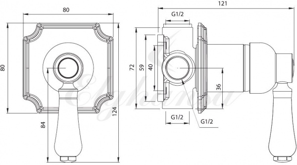 ������������� ��� Elghansa Classicline 34C0786-White (Set-51) �� ����������, � ���������� ������