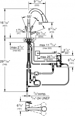  Grohe Zedra Touch 30219DC2   