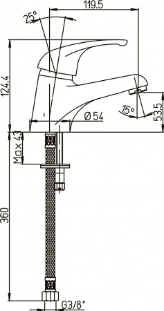  Paini Creta 42CR205CAKM  