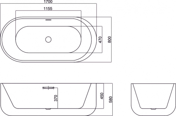   Black&White Swan SB109 170x80