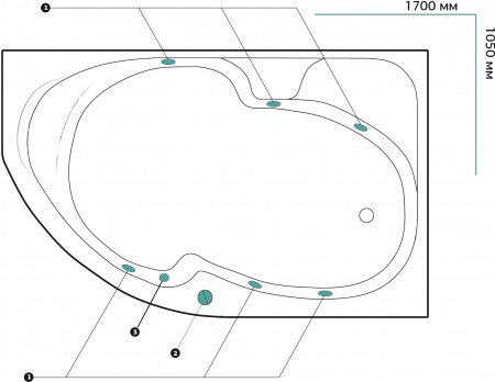   Marka One Diana 011710 , 170x105 R