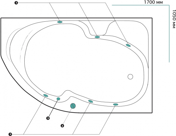   Marka One Diana 011710 , 170x105 R