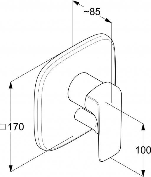  Kludi Ameo 416500575    