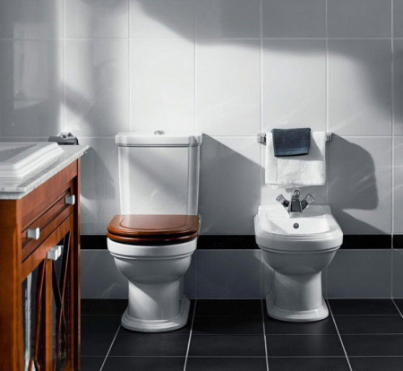 Унитаз-компакт	Villeroy & Boch Hommage 6662 10 R1 alpin Унитаз-компакт	Villeroy & Boch Hommage 6662 10 R1 alpin