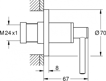  Grohe Atrio New 19088GL3  ,  