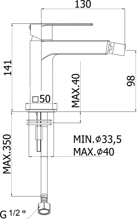  Paffoni Tango TA131CR  