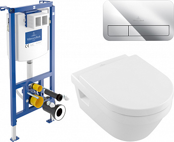 ��������  ������ ��������� Villeroy & Boch Omnia Architectura 5684HR01 alpin, ������������ + ������� ����������� ��� �������� Villeroy & Boch 92242700 + ������ �����