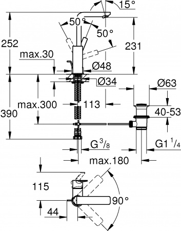  Grohe Lineare New 23296DC1  