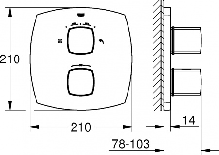  Grohe Grandera 19937IG0  