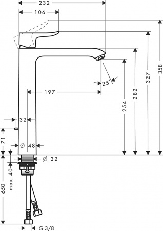  Hansgrohe Metris 31082000  