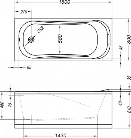   Kolpa San String 5005-01 180x80