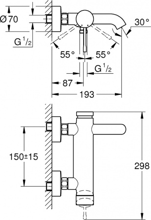  Grohe Essence New 33624DC1    , 
