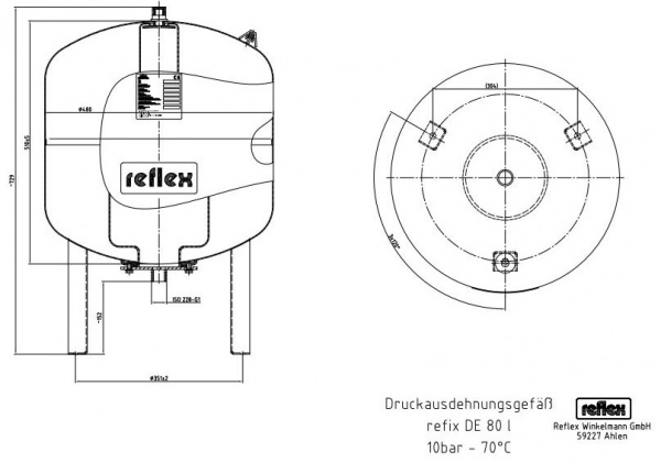 Reflex Refix DE 80 (10 ���), ��� ���������������� ����������, ���. 7306500