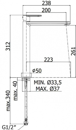  Paffoni Candy CA081CR  