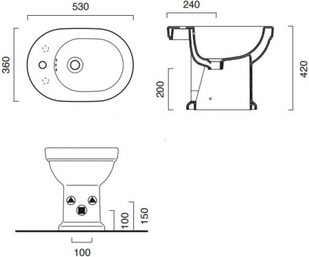   Catalano Canova Royal 1BICV00 53
