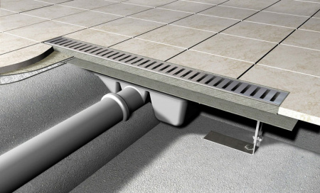Душевой лоток AlcaPlast APZ1 550 с опорами Душевой лоток AlcaPlast APZ1 550 с опорами