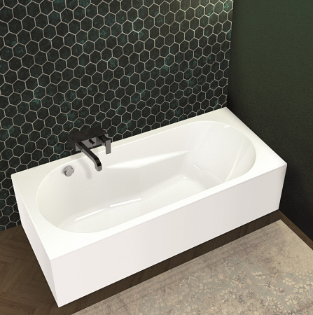 Акриловая ванна Riho Bathtubs Lazy 180х80 R Акриловая ванна Riho Bathtubs Lazy 180х80 R